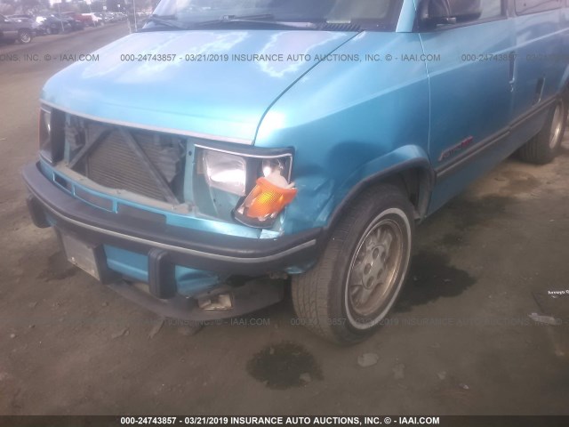 1GNDM19W7RB246734 - 1994 CHEVROLET ASTRO BLUE photo 6