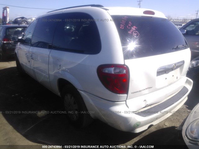 2A4GP44R77R174703 - 2007 CHRYSLER TOWN & COUNTRY LX WHITE photo 3