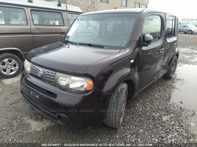 JN8AZ28RX9T121871 - 2009 NISSAN CUBE S/SL PURPLE photo 2