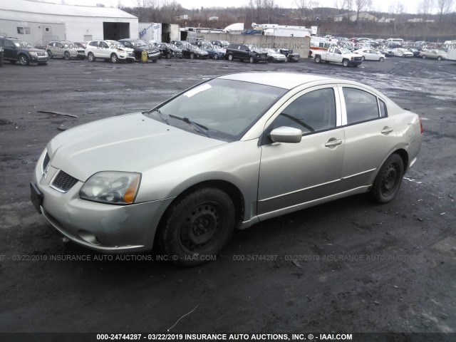 4A3AB36S44E109687 - 2004 MITSUBISHI GALANT LS MEDIUM GREEN photo 2