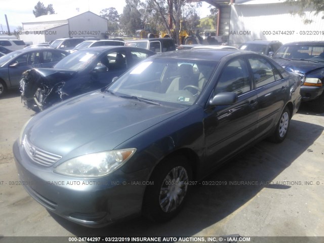 4T1BE32K26U141143 - 2006 TOYOTA CAMRY LE/XLE/SE GREEN photo 2