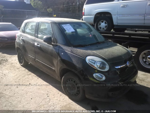 ZFBCFAAH6EZ000208 - 2014 FIAT 500L POP BLACK photo 1