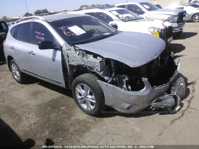 JN8AS5MT6FW666001 - 2015 NISSAN ROGUE SELECT S SILVER photo 1