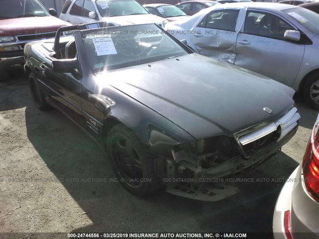 WDBFA76FXTF133182 - 1996 MERCEDES-BENZ SL 600 BLACK photo 1