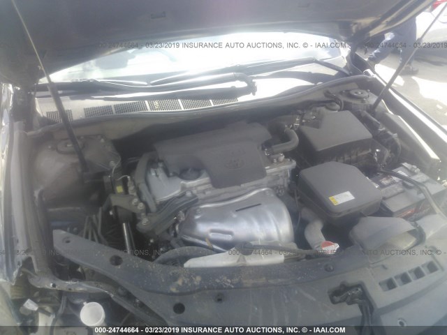 4T1BF1FK0GU179628 - 2016 TOYOTA CAMRY LE/XLE/SE/XSE BLUE photo 10