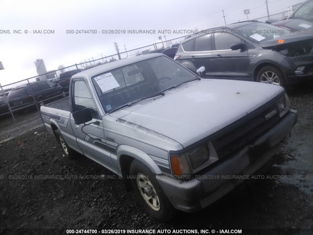 JM2UF211XG0510476 - 1986 MAZDA B2000 LONG BED GRAY photo 1