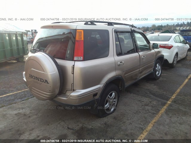 JHLRD1875YC035228 - 2000 HONDA CR-V SE/EX Champagne photo 4