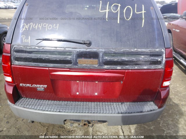 1FMZU73E82ZB79376 - 2002 FORD EXPLORER XLT RED photo 6