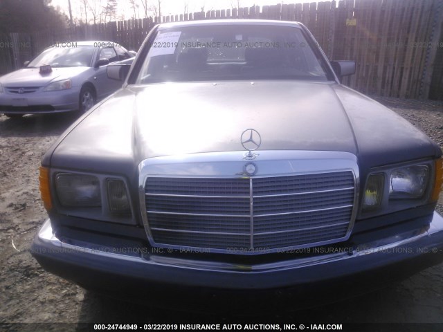 WDBCA33A7DB039516 - 1983 MERCEDES-BENZ 380 SEL GRAY photo 6