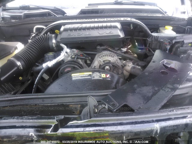 1J8HG48KX6C252222 - 2006 JEEP COMMANDER შავი ფოტო 10