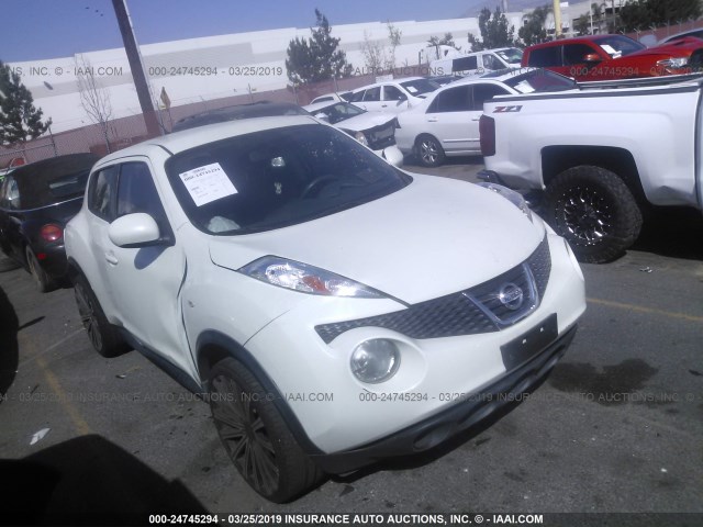 JN8AF5MR1CT104397 - 2012 NISSAN JUKE S/SV/SL WHITE photo 1