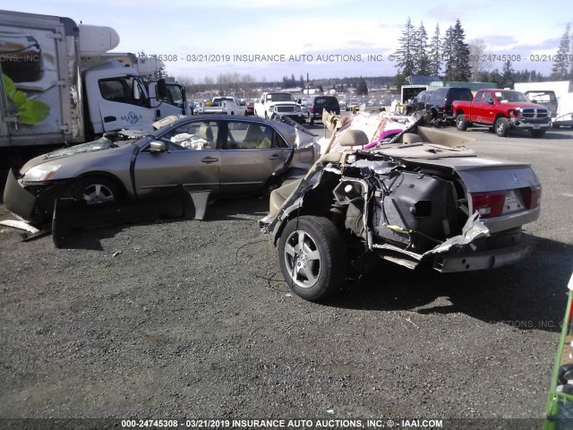 JHMCN365X5C015578 - 2005 HONDA ACCORD HYBRID TAN photo 2