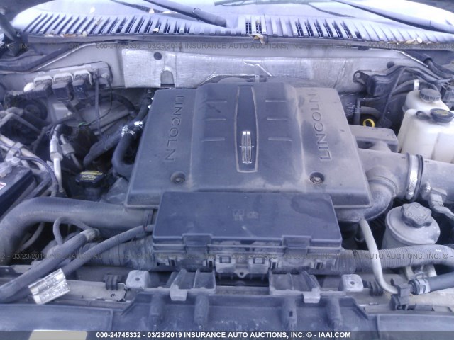 5LMJJ2J58AEJ09634 - 2010 LINCOLN NAVIGATOR Gümüş foto 10