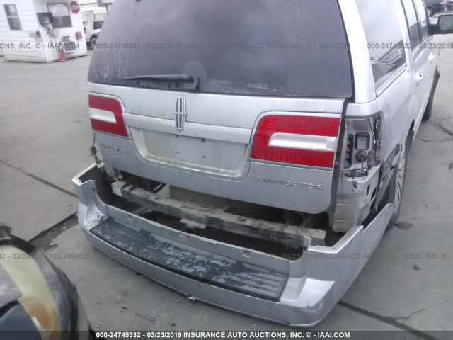 5LMJJ2J58AEJ09634 - 2010 LINCOLN NAVIGATOR Gümüş foto 6