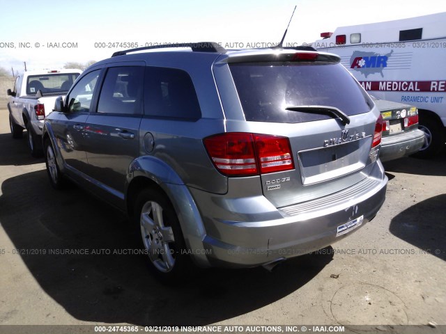 3D4PH5FVXAT202746 - 2010 DODGE JOURNEY SXT Pewter photo 3