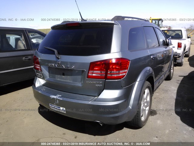 3D4PH5FVXAT202746 - 2010 DODGE JOURNEY SXT Pewter photo 4