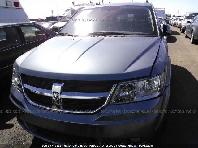 3D4PH5FVXAT202746 - 2010 DODGE JOURNEY SXT Pewter photo 6