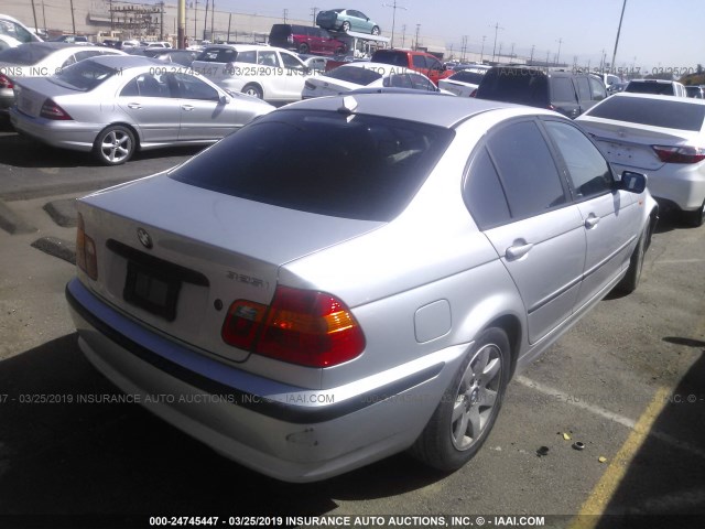 WBAAZ33414KP89535 - 2004 BMW 325 IS SULEV SILVER photo 4