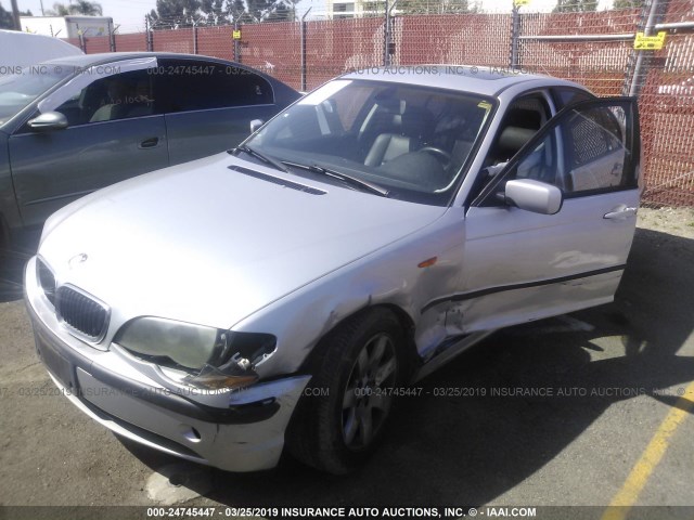 WBAAZ33414KP89535 - 2004 BMW 325 IS SULEV SILVER photo 6