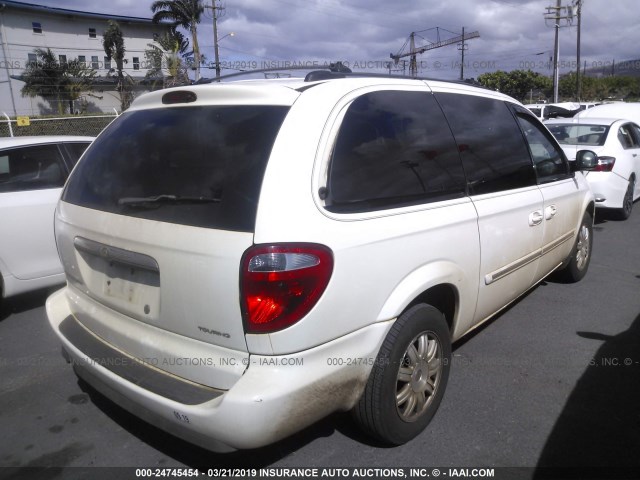 2C4GP54L15R468408 - 2005 CHRYSLER TOWN & COUNTRY TOURING WHITE photo 4