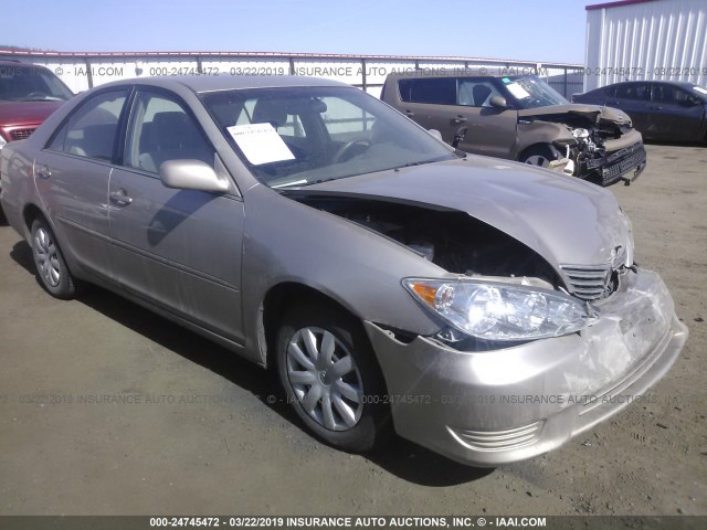 4T1BE32K46U146294 - 2006 TOYOTA CAMRY LE/XLE/SE GOLD photo 1