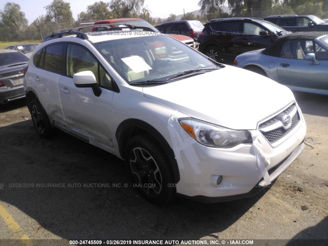 JF2GPAKC3E8290669 - 2014 SUBARU XV CROSSTREK 2.0 LIMITED WHITE photo 1