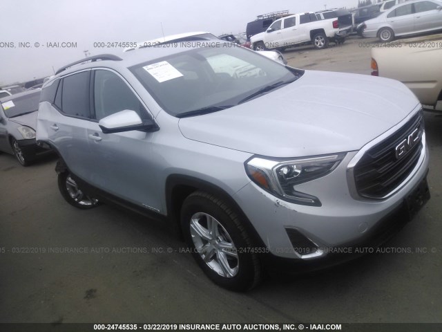 3GKALMEV1JL244305 - 2018 GMC TERRAIN SLE SILVER photo 1