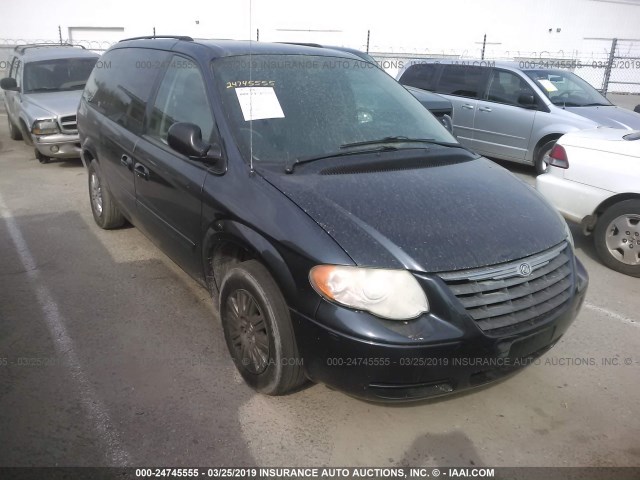 2A4GP44R77R285526 - 2007 CHRYSLER TOWN & COUNTRY LX Dark Blue photo 1