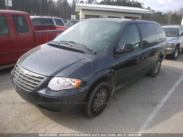 2A4GP44R77R285526 - 2007 CHRYSLER TOWN & COUNTRY LX Dark Blue photo 2