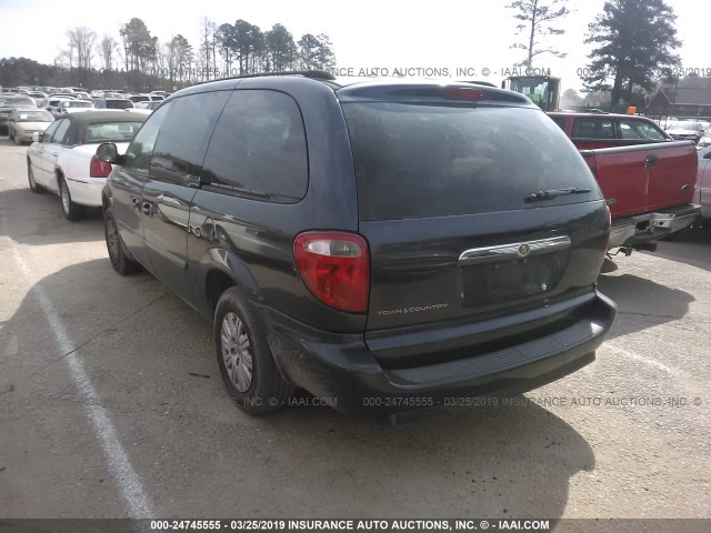 2A4GP44R77R285526 - 2007 CHRYSLER TOWN & COUNTRY LX Dark Blue photo 3