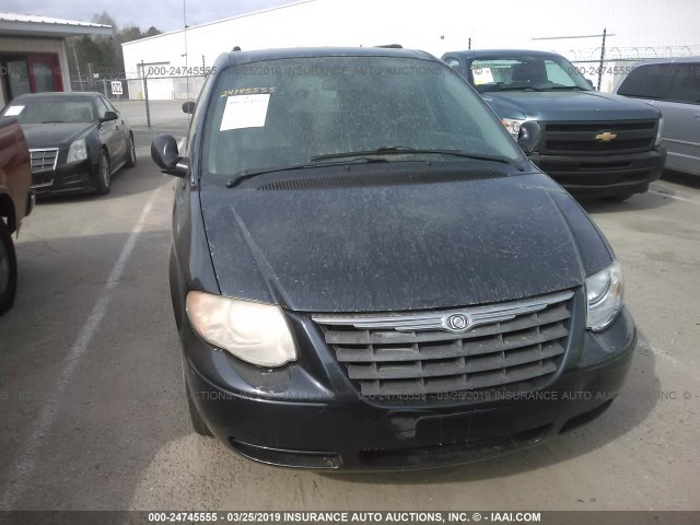 2A4GP44R77R285526 - 2007 CHRYSLER TOWN & COUNTRY LX Dark Blue photo 6