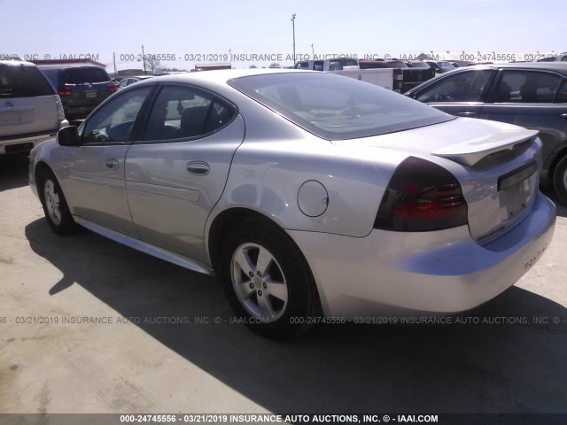 2G2WP552981106500 - 2008 PONTIAC GRAND PRIX SILVER photo 3