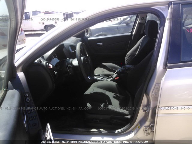 2G2WP552981106500 - 2008 PONTIAC GRAND PRIX SILVER photo 5