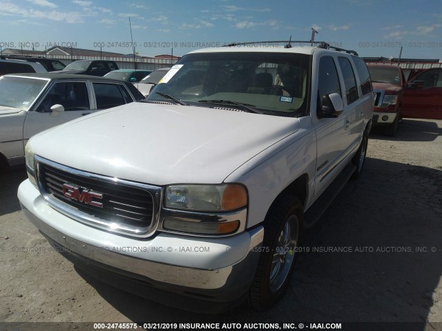 3GKEC16ZX5G106360 - 2005 GMC YUKON XL C1500 WHITE photo 2