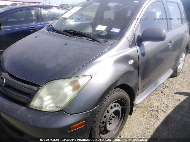 JTKKT624350117851 - 2005 TOYOTA SCION XA GRAY photo 6