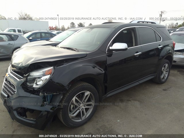 2GNALDEK8H1542368 - 2017 CHEVROLET EQUINOX PREMIER BLACK photo 6