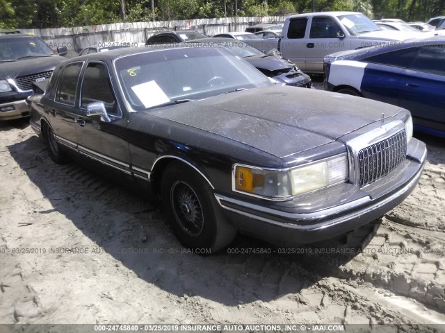 1LNLM81WXPY689992 - 1993 LINCOLN TOWN CAR EXECUTIVE BLACK photo 1