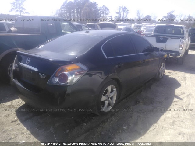 1N4BL21EX8N418284 - 2008 NISSAN ALTIMA 3.5SE/3.5SL BLACK photo 4