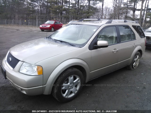 1FMZK06146GA15260 - 2006 FORD FREESTYLE LIMITED TAN photo 2