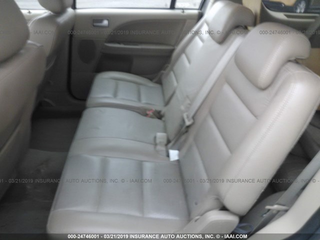 1FMZK06146GA15260 - 2006 FORD FREESTYLE LIMITED TAN photo 8