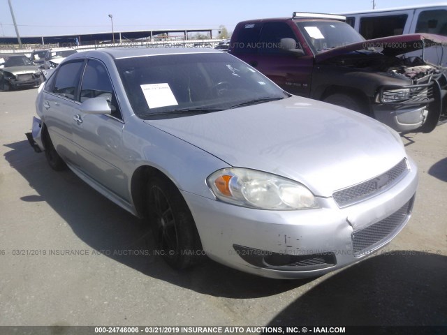 2G1WC5E3XD1182357 - 2013 CHEVROLET IMPALA LTZ SILVER photo 1