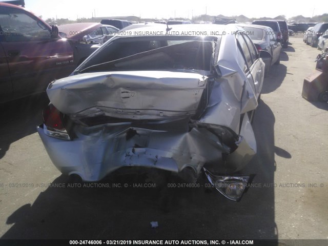 2G1WC5E3XD1182357 - 2013 CHEVROLET IMPALA LTZ SILVER photo 6