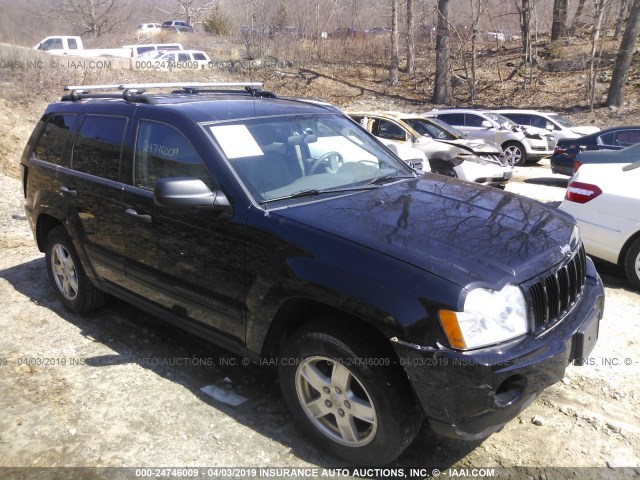 1J4GR48K46C217358 - 2006 JEEP GRAND CHEROKEE LAREDO/COLUMBIA/FREEDOM 黑色 照片 1