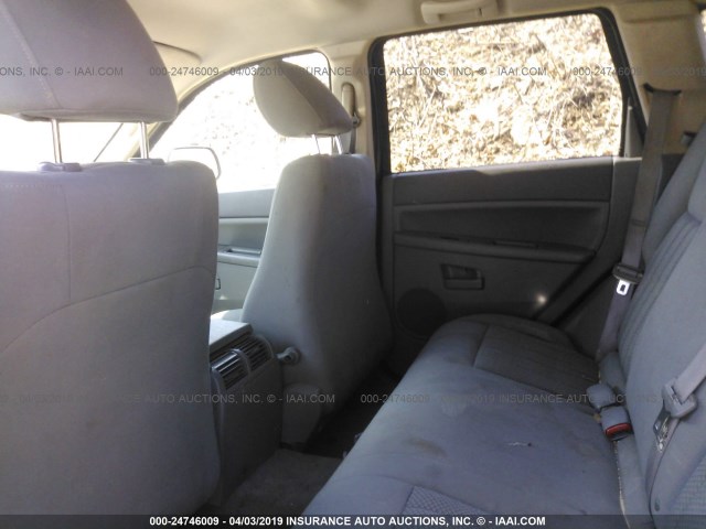 1J4GR48K46C217358 - 2006 JEEP GRAND CHEROKEE LAREDO/COLUMBIA/FREEDOM 黑色 照片 8