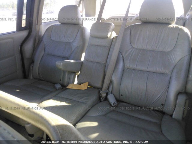 5FNRL38707B453290 - 2007 HONDA ODYSSEY EXL GRAY photo 8