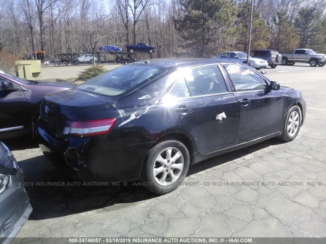 4T4BF3EK4BR112056 - 2011 TOYOTA CAMRY SE/LE/XLE 黑色 照片 4