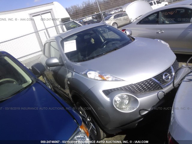 JN8AF5MR7CT108793 - 2012 NISSAN JUKE S/SV/SL SILVER photo 1