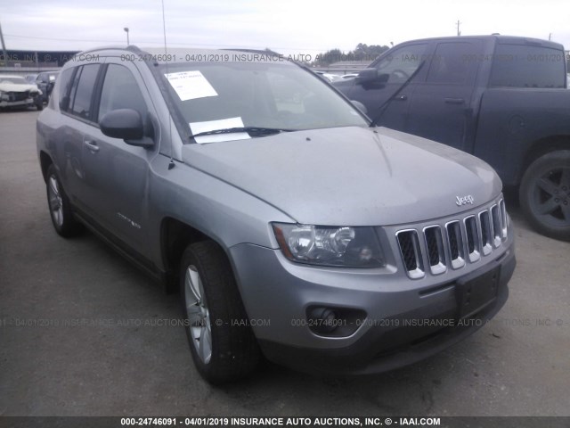 1C4NJCBA6GD524976 - 2016 JEEP COMPASS SPORT SILVER photo 1