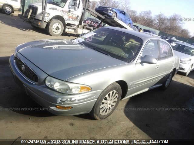 1G4HP52K15U235433 - 2005 BUICK LESABRE CUSTOM GRAY photo 7