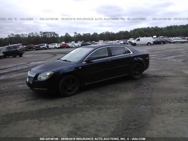 1G1ZH57BX84307788 - 2008 CHEVROLET MALIBU 蓝色 照片 2